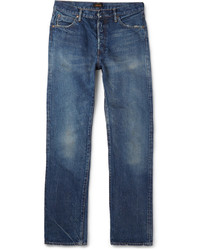 Мужские синие рваные джинсы от Chimala