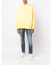 Мужские синие рваные джинсы от Dondup