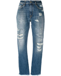 Женские синие рваные джинсы от Cycle