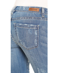 Женские синие рваные джинсы от Blank