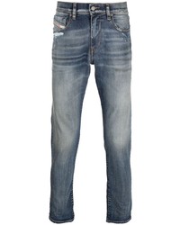 Мужские синие рваные джинсы от Diesel
