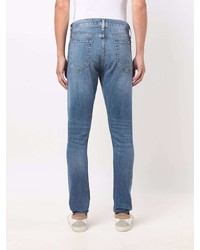 Мужские синие рваные джинсы от rag & bone