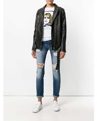 Женские синие рваные джинсы от Htc Los Angeles