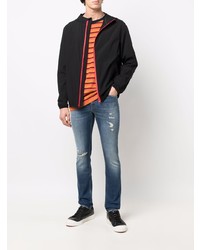 Мужские синие рваные джинсы от 7 For All Mankind