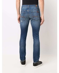 Мужские синие рваные джинсы от 7 For All Mankind