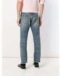 Мужские синие рваные джинсы от Ih Nom Uh Nit