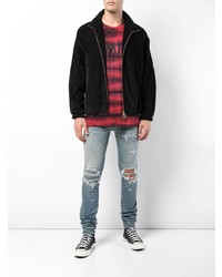 Мужские синие рваные джинсы от Amiri