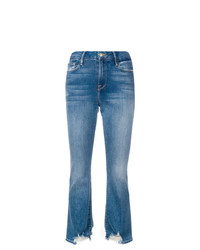 Женские синие рваные джинсы от Frame Denim