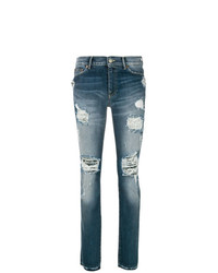 Женские синие рваные джинсы от Htc Los Angeles