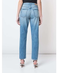 Женские синие рваные джинсы от Grlfrnd