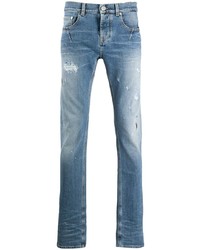 Мужские синие рваные джинсы от Les Hommes Urban