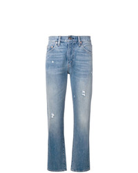 Женские синие рваные джинсы от LEVI'S VINTAGE CLOTHING