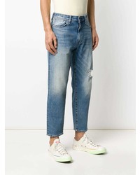 Мужские синие рваные джинсы от Levi's Made & Crafted