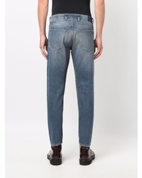 Мужские синие рваные джинсы от Eleventy