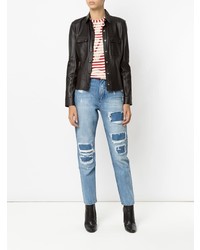 Женские синие рваные джинсы от Amapô