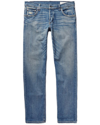 Мужские синие рваные джинсы от rag & bone