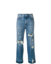 Женские синие рваные джинсы от Stella McCartney