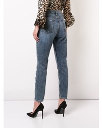 Женские синие рваные джинсы от Grlfrnd