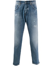 Мужские синие рваные джинсы от Two Denim