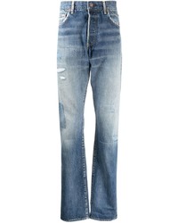 Мужские синие рваные джинсы от VISVIM