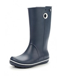 Женские синие резиновые сапоги от Crocs