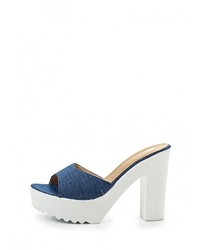 Синие сабо от Wilmar