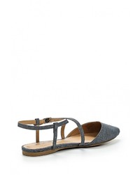 Синие сандалии на плоской подошве от Call it SPRING