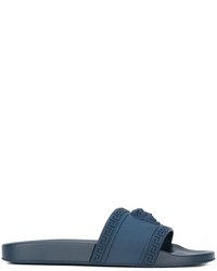 Мужские синие сандалии от Versace
