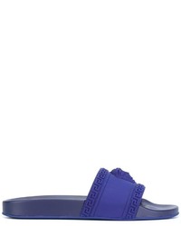 Мужские синие сандалии от Versace