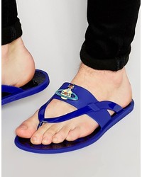 Мужские синие сандалии от Vivienne Westwood