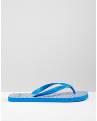 Мужские синие сланцы от Hugo Boss