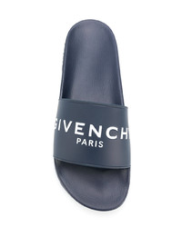 Мужские синие сланцы от Givenchy