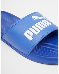 Мужские синие сланцы от Puma