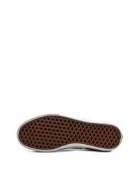 Мужские синие слипоны из плотной ткани от Vans