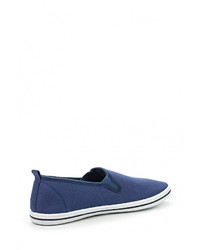 Мужские синие слипоны от Alex Silva