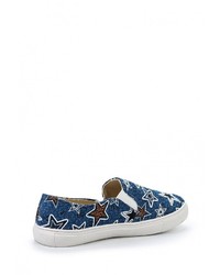 Женские синие слипоны от Avenir