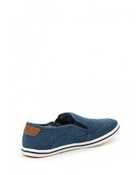 Мужские синие слипоны от Crosby