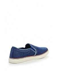 Мужские синие слипоны от Dino Ricci Trend