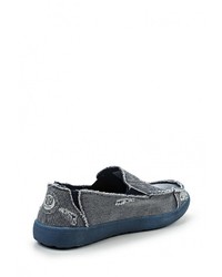 Мужские синие слипоны от Tesoro