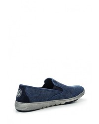 Мужские синие слипоны от Tesoro