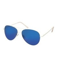 Синие солнцезащитные очки