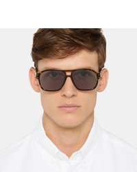 Мужские синие солнцезащитные очки от Gucci
