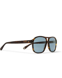 Мужские синие солнцезащитные очки от Gucci