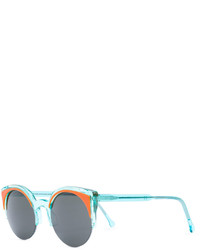 Женские синие солнцезащитные очки от RetroSuperFuture
