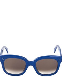 Женские синие солнцезащитные очки от Celine