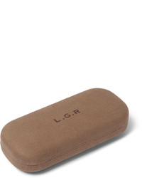 Мужские синие солнцезащитные очки от L.G.R