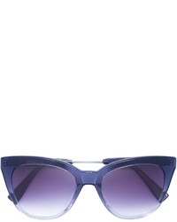 Женские синие солнцезащитные очки от Derek Lam