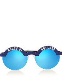 Женские синие солнцезащитные очки от House of Holland