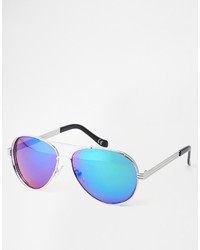 Женские синие солнцезащитные очки от Jeepers Peepers