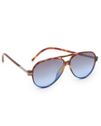 Женские синие солнцезащитные очки от Marc Jacobs